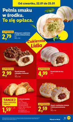 Lidl - gazetka promocyjna Oferta od czwartku od czwartku 22.01 do niedzieli 25.01 - strona 25