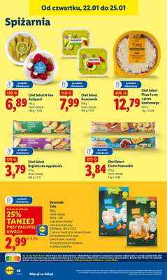 Lidl - gazetka promocyjna Oferta od czwartku od czwartku 22.01 do niedzieli 25.01 - strona 46