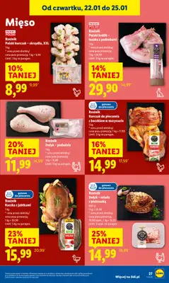 Lidl - gazetka promocyjna Oferta od czwartku od czwartku 22.01 do niedzieli 25.01 - strona 27