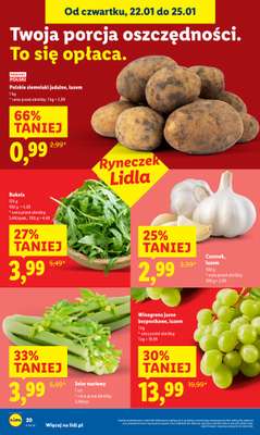 Lidl - gazetka promocyjna Oferta od czwartku od czwartku 22.01 do niedzieli 25.01 - strona 20