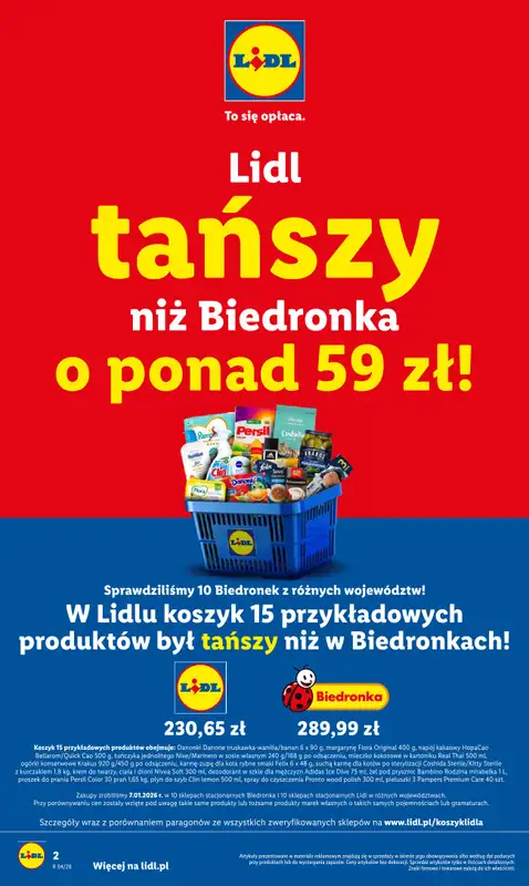 Lidl - gazetka promocyjna Oferta od czwartku od czwartku 22.01 do niedzieli 25.01 - strona 2