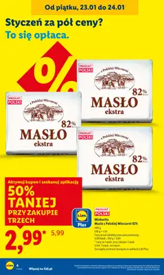 Lidl - gazetka promocyjna Oferta od czwartku od czwartku 22.01 do niedzieli 25.01 - strona 4