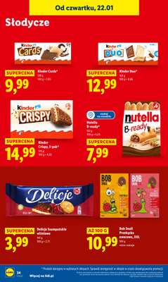 Lidl - gazetka promocyjna Oferta od czwartku od czwartku 22.01 do niedzieli 25.01 - strona 34