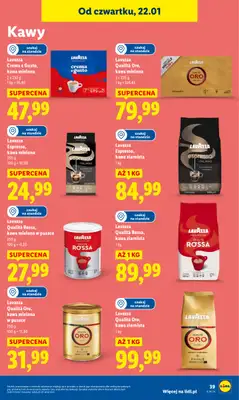 Lidl - gazetka promocyjna Oferta od czwartku od czwartku 22.01 do niedzieli 25.01 - strona 39