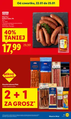 Lidl - gazetka promocyjna Oferta od czwartku od czwartku 22.01 do niedzieli 25.01 - strona 9