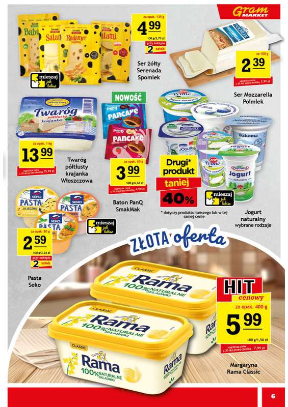 Gram Market - gazetka promocyjna Gazetka od środy 21.01 do wtorku 27.01 - strona 6