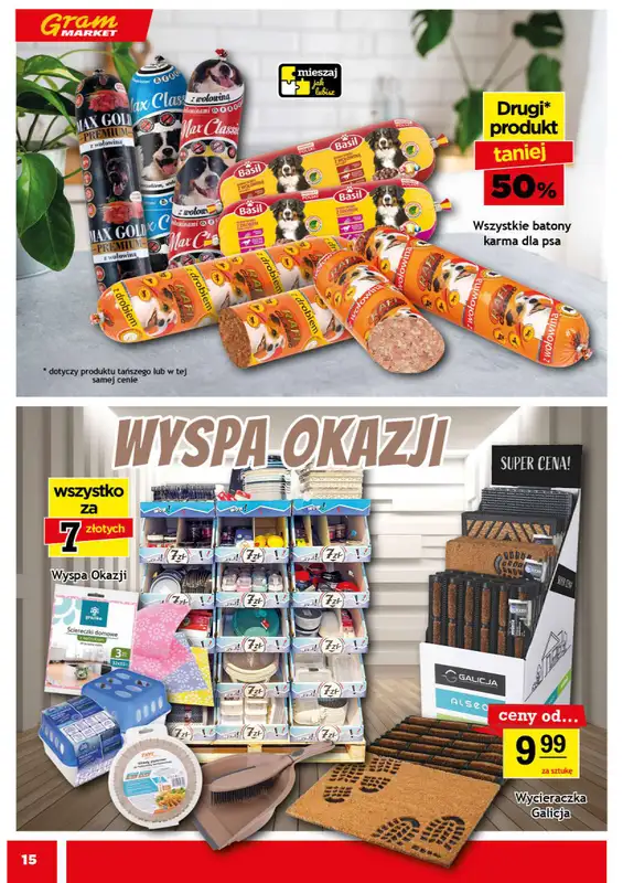 Gram Market - gazetka promocyjna Gazetka od środy 21.01 do wtorku 27.01 - strona 15