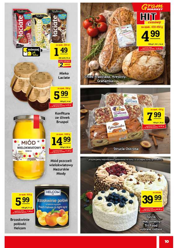 Gram Market - gazetka promocyjna Gazetka od środy 21.01 do wtorku 27.01 - strona 10