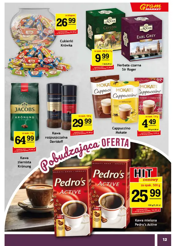 Gram Market - gazetka promocyjna Gazetka od środy 21.01 do wtorku 27.01 - strona 12
