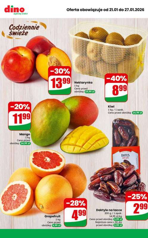 Dino - gazetka promocyjna Najlepsze promocje! od środy 21.01 do wtorku 27.01 - strona 8