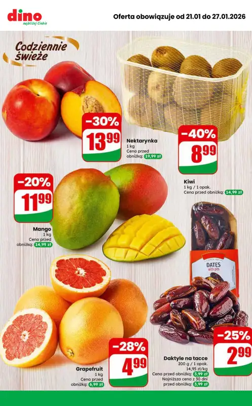 Dino - gazetka promocyjna Najlepsze promocje! od środy 21.01 do wtorku 27.01 - strona 8