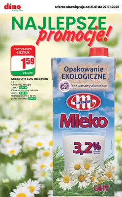 Dino - gazetka promocyjna Najlepsze promocje! od środy 21.01 do wtorku 27.01