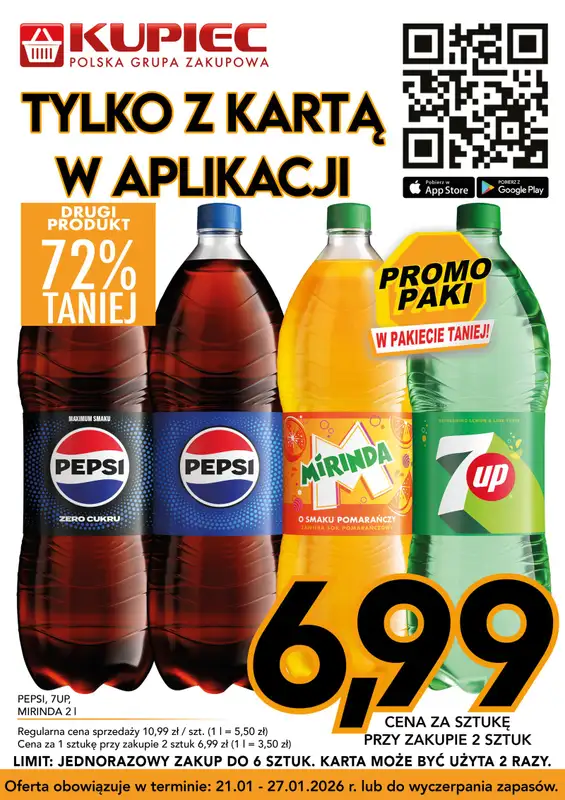 Kupiec - gazetka promocyjna Promopaki od środy 21.01 do wtorku 27.01 - strona 13