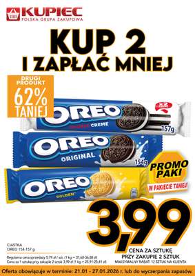 Kupiec - gazetka promocyjna Promopaki od środy 21.01 do wtorku 27.01 - strona 8