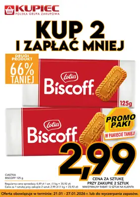 Kupiec - gazetka promocyjna Promopaki od środy 21.01 do wtorku 27.01 - strona 3