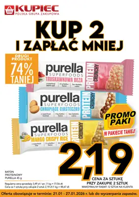 Kupiec - gazetka promocyjna Promopaki od środy 21.01 do wtorku 27.01 - strona 9