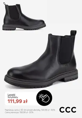 CCC - gazetka promocyjna EXTRA -20% na zimowe buty i akcesoria KOLEKCJA MĘSKA od środy 21.01 do niedzieli 01.02 - strona 8