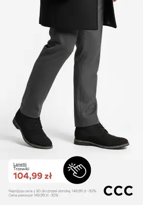 CCC - gazetka promocyjna EXTRA -20% na zimowe buty i akcesoria KOLEKCJA MĘSKA od środy 21.01 do niedzieli 01.02 - strona 6