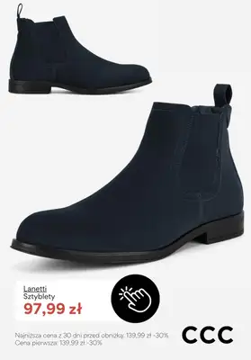 CCC - gazetka promocyjna EXTRA -20% na zimowe buty i akcesoria KOLEKCJA MĘSKA od środy 21.01 do niedzieli 01.02 - strona 4