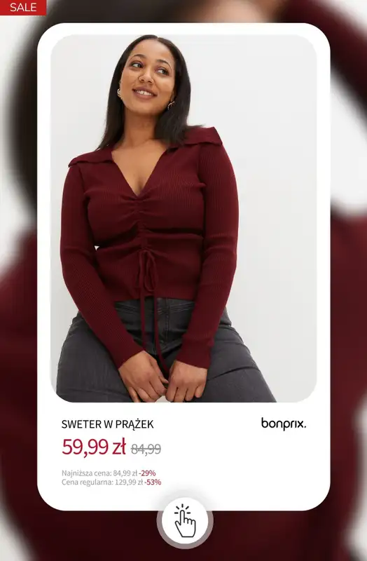 bonprix - gazetka promocyjna Kolekcja PLUS SIZE od środy 21.01 do wtorku 27.01 - strona 8