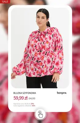 bonprix - gazetka promocyjna Kolekcja PLUS SIZE od środy 21.01 do wtorku 27.01 - strona 12