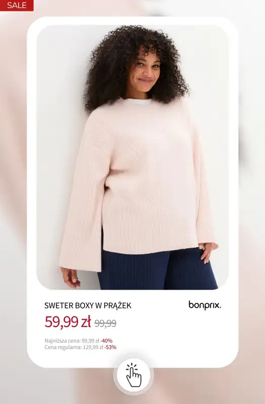 bonprix - gazetka promocyjna Kolekcja PLUS SIZE od środy 21.01 do wtorku 27.01 - strona 6