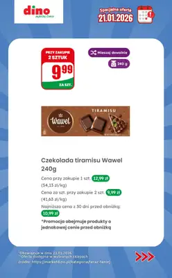 Dino - gazetka promocyjna Specjalna oferta na 21.01.2026 - promocje spoza gazetki od środy 21.01 do środy 21.01 - strona 7
