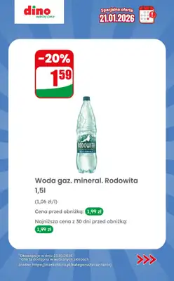 Dino - gazetka promocyjna Specjalna oferta na 21.01.2026 - promocje spoza gazetki od środy 21.01 do środy 21.01 - strona 3
