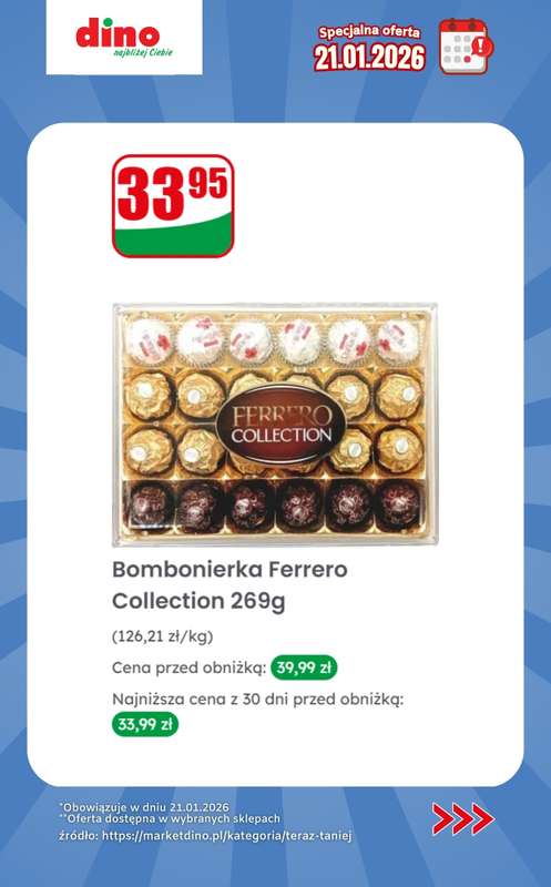Dino - gazetka promocyjna Specjalna oferta na 21.01.2026 - promocje spoza gazetki od środy 21.01 do środy 21.01 - strona 10