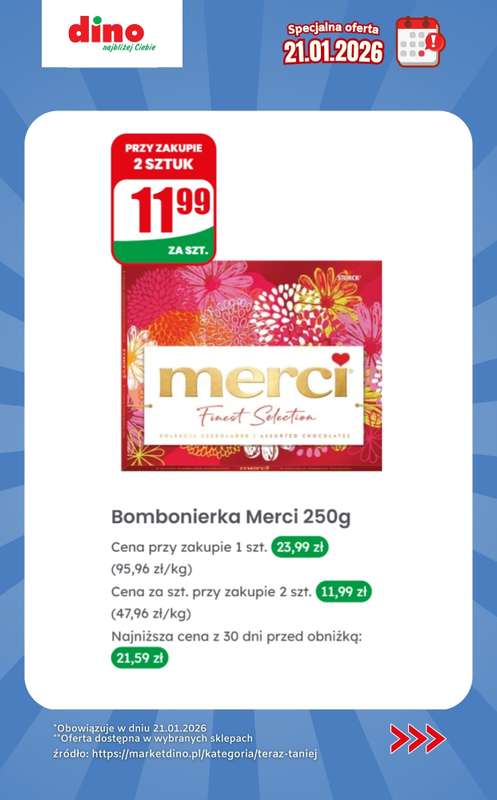 Dino - gazetka promocyjna Specjalna oferta na 21.01.2026 - promocje spoza gazetki od środy 21.01 do środy 21.01 - strona 5