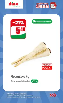 Dino - gazetka promocyjna Specjalna oferta na 21.01.2026 - promocje spoza gazetki od środy 21.01 do środy 21.01 - strona 2
