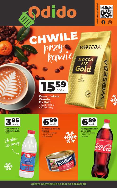 Odido - gazetka promocyjna Gazetka od środy 21.01 do wtorku 03.02