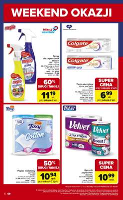Carrefour - gazetka promocyjna Gazetka Weekend okazji  już od czwartku od czwartku 22.01 do niedzieli 25.01 - strona 6