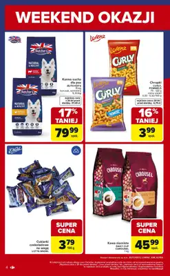 Carrefour - gazetka promocyjna Gazetka Weekend okazji  już od czwartku od czwartku 22.01 do niedzieli 25.01 - strona 4