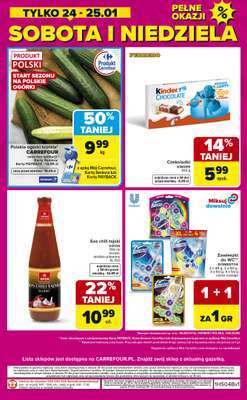 Carrefour - gazetka promocyjna Gazetka Weekend okazji  już od czwartku od czwartku 22.01 do niedzieli 25.01 - strona 8