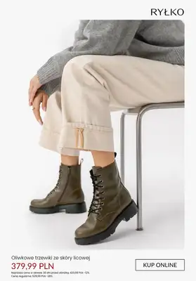 Ryłko - gazetka promocyjna Trzewiki damskie - PROMOCJE od środy 21.01  - strona 6