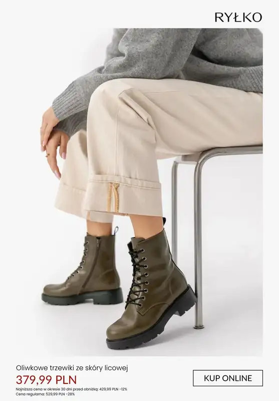 Ryłko - gazetka promocyjna Trzewiki damskie - PROMOCJE od środy 21.01  - strona 6