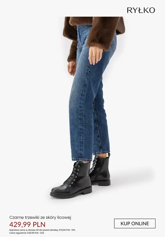 Ryłko - gazetka promocyjna Trzewiki damskie - PROMOCJE od środy 21.01  - strona 5