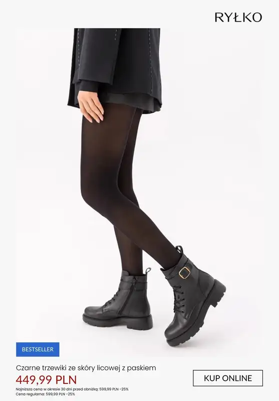Ryłko - gazetka promocyjna Trzewiki damskie - PROMOCJE od środy 21.01  - strona 7
