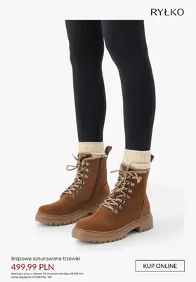 Ryłko - gazetka promocyjna Trzewiki damskie - PROMOCJE od środy 21.01  - strona 10