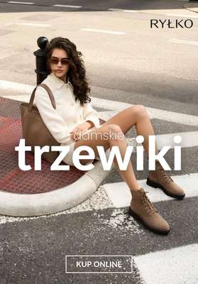 Ryłko - gazetka promocyjna Trzewiki damskie - PROMOCJE od środy 21.01 