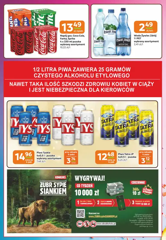 Społem Częstochowa - gazetka promocyjna Gazetka od czwartku 29.01 do wtorku 10.02 - strona 10