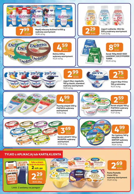 Społem Częstochowa - gazetka promocyjna Gazetka od czwartku 29.01 do wtorku 10.02 - strona 6