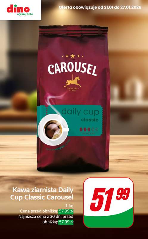 Dino - gazetka promocyjna SUPER promocje na kawy, herbaty i czekolady! od czwartku 22.01 do wtorku 27.01 - strona 3