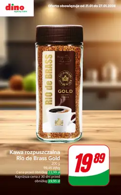 Dino - gazetka promocyjna SUPER promocje na kawy, herbaty i czekolady! od czwartku 22.01 do wtorku 27.01 - strona 4