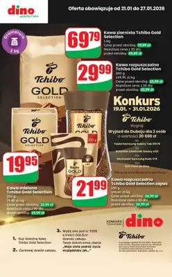 Dino - gazetka promocyjna SUPER promocje na kawy, herbaty i czekolady! od czwartku 22.01 do wtorku 27.01 - strona 7