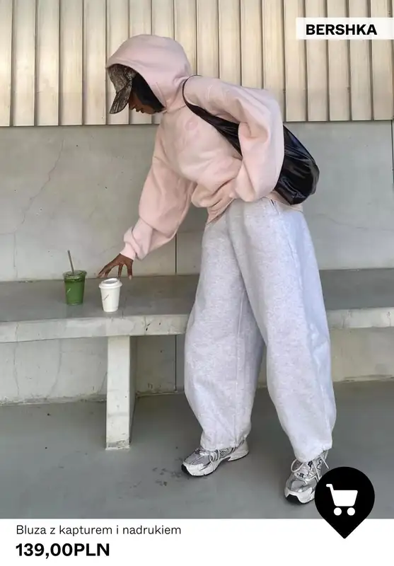 Bershka - gazetka promocyjna Bluzy damskie od środy 21.01  - strona 4