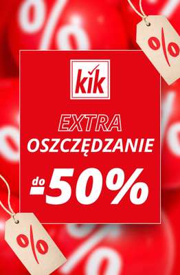 KiK - gazetka promocyjna WYPRZEDAŻ do -50% od środy 21.01 