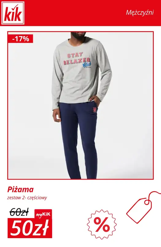 KiK - gazetka promocyjna WYPRZEDAŻ -50% od środy 21.01  - strona 15
