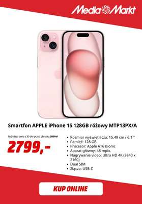 Media Markt - gazetka promocyjna Do -5% na wybrane produkty Apple od środy 21.01 do wtorku 27.01 - strona 5
